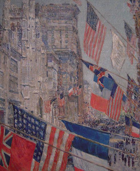 Childe Hassam Allies Day, May 1917 china oil painting image